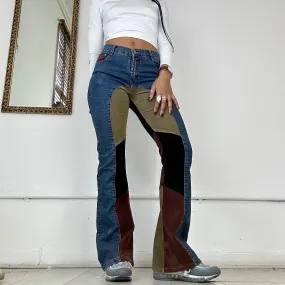 00s patchwork corduroy jeans