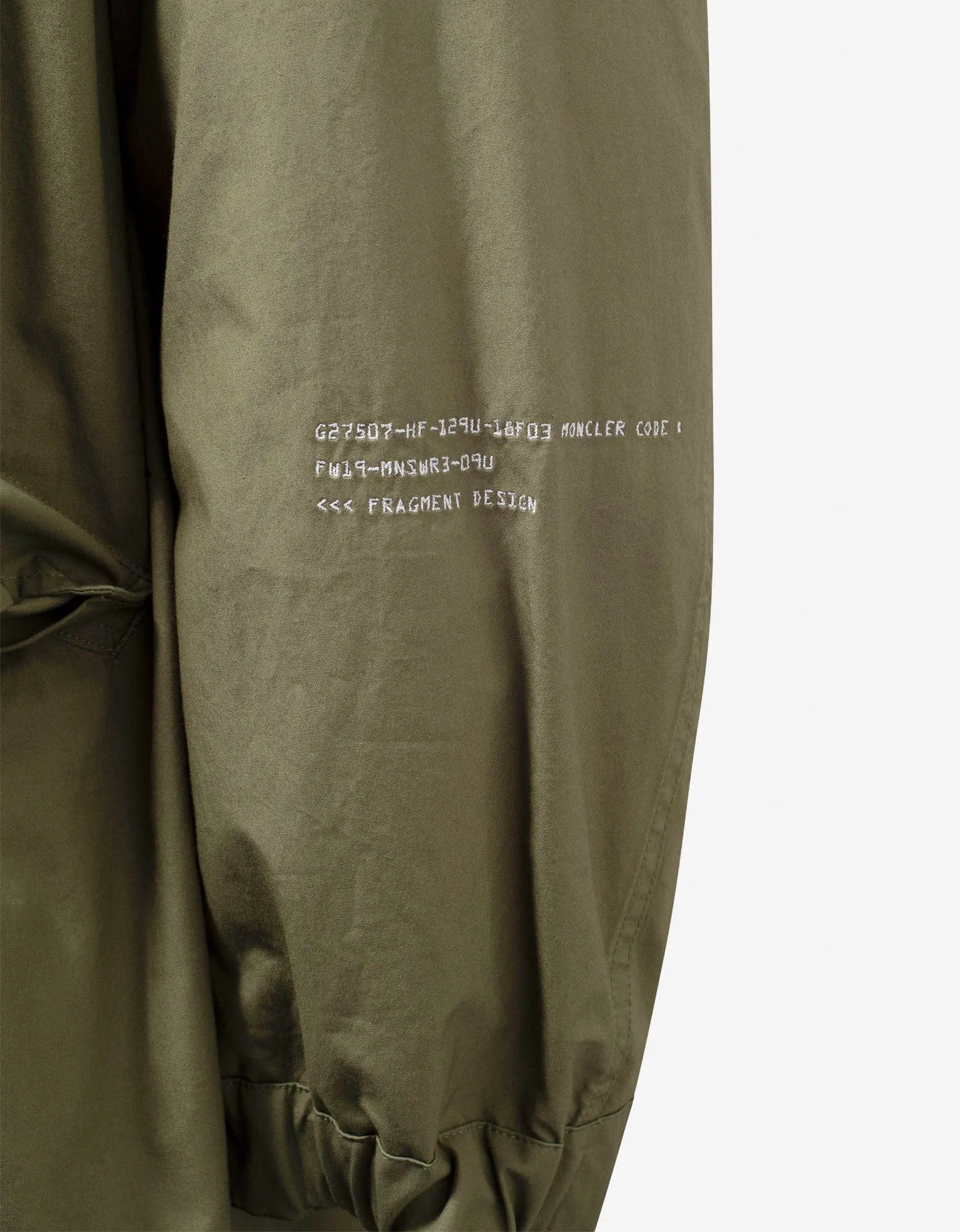 7 Moncler Fragment Hiroshi Fujiwara Fulcrum Khaki Parka