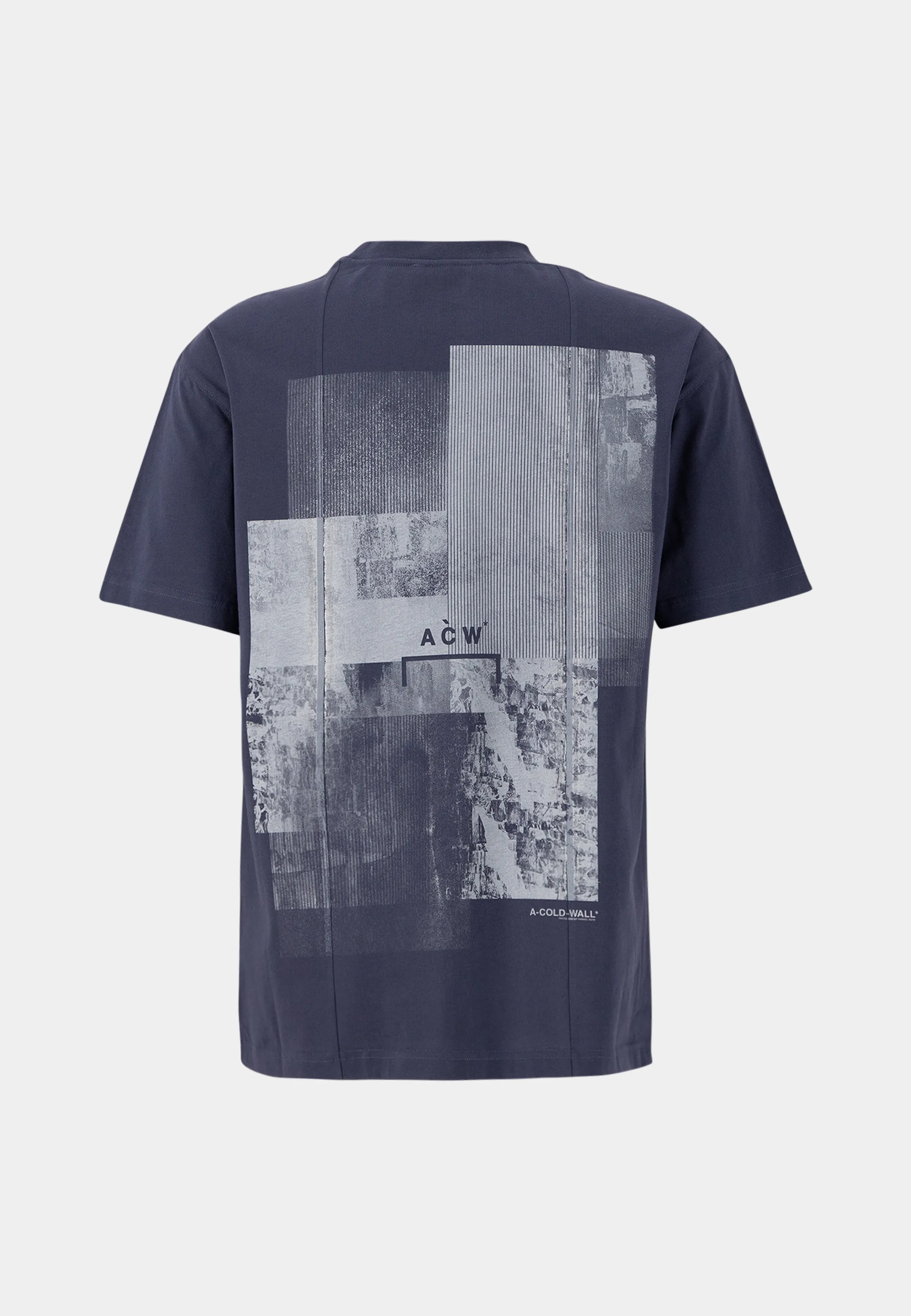 A Cold Wall Brutalist T-Shirt Navy