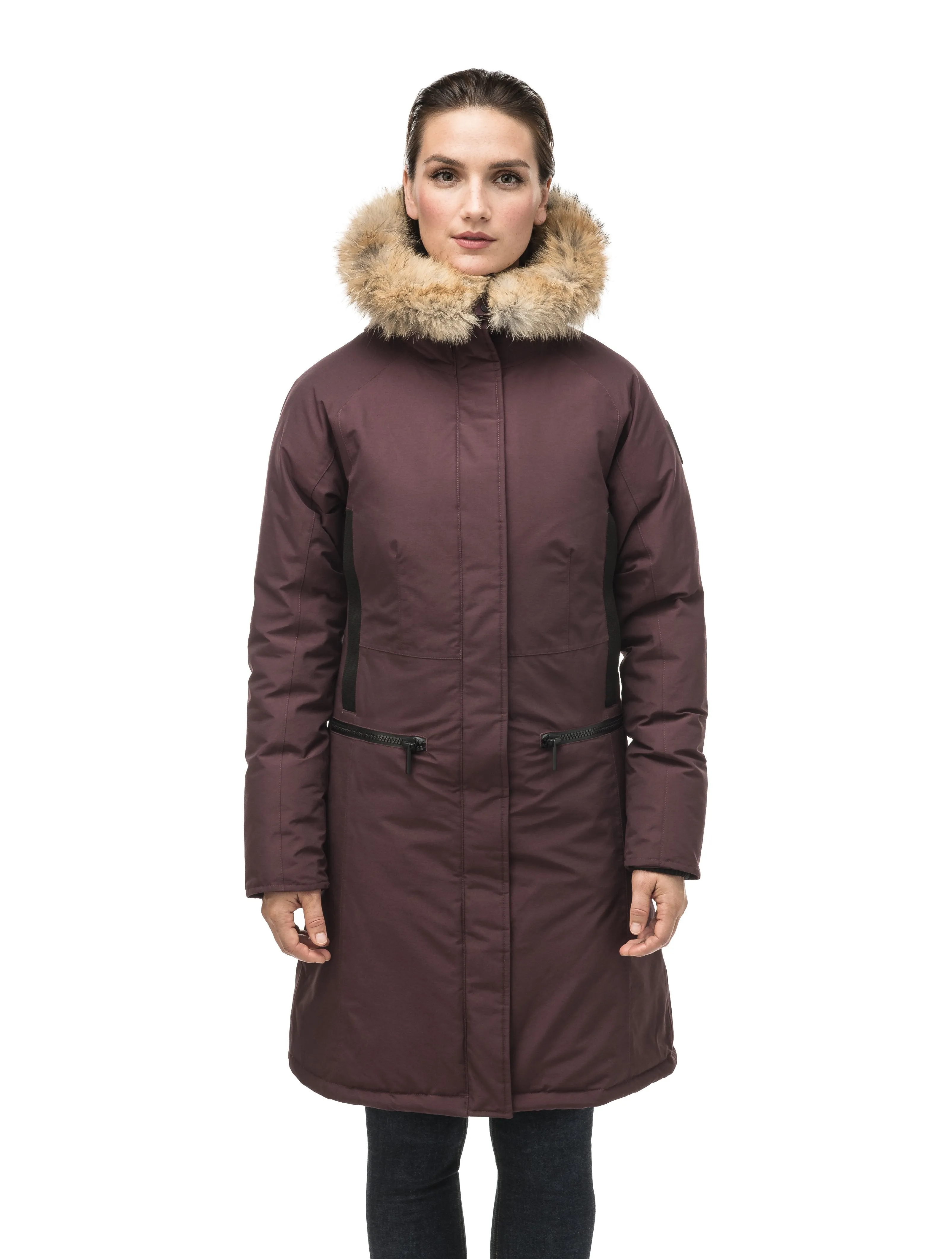 Alissa Women's Midi Fitted Parka