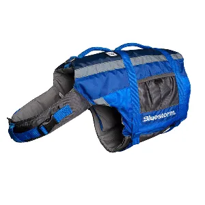 Bluestorm Dog Paddler Life Jacket - Deep Blue - Medium