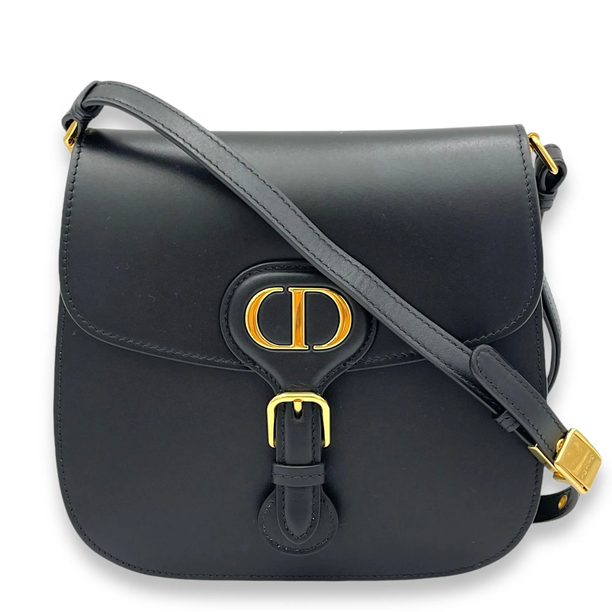 Bobby Frame Bag Crossbody bag in Calfskin, Gold Hardware