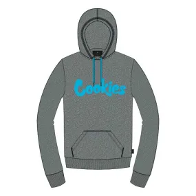 Cookies Original Mint Fleece Hoody - Heather Grey/Blue