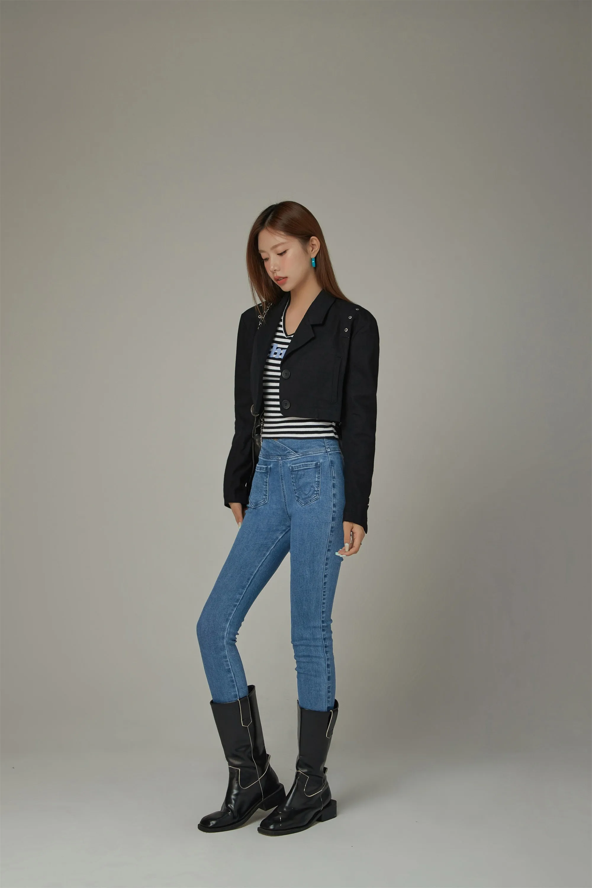 Crop Boxy Jacket