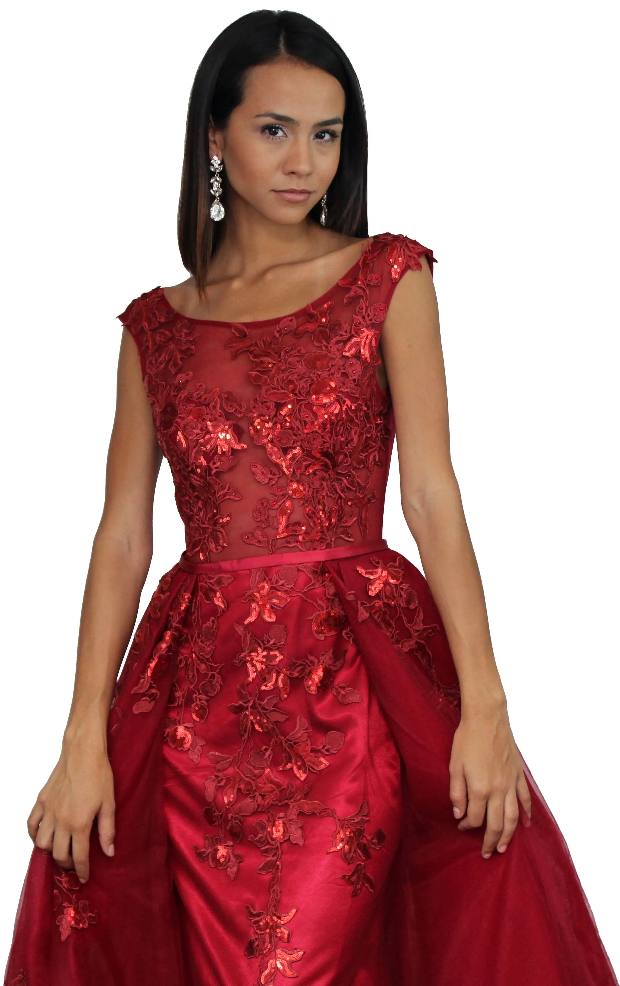 Divine Destiny Wine Formal Gown