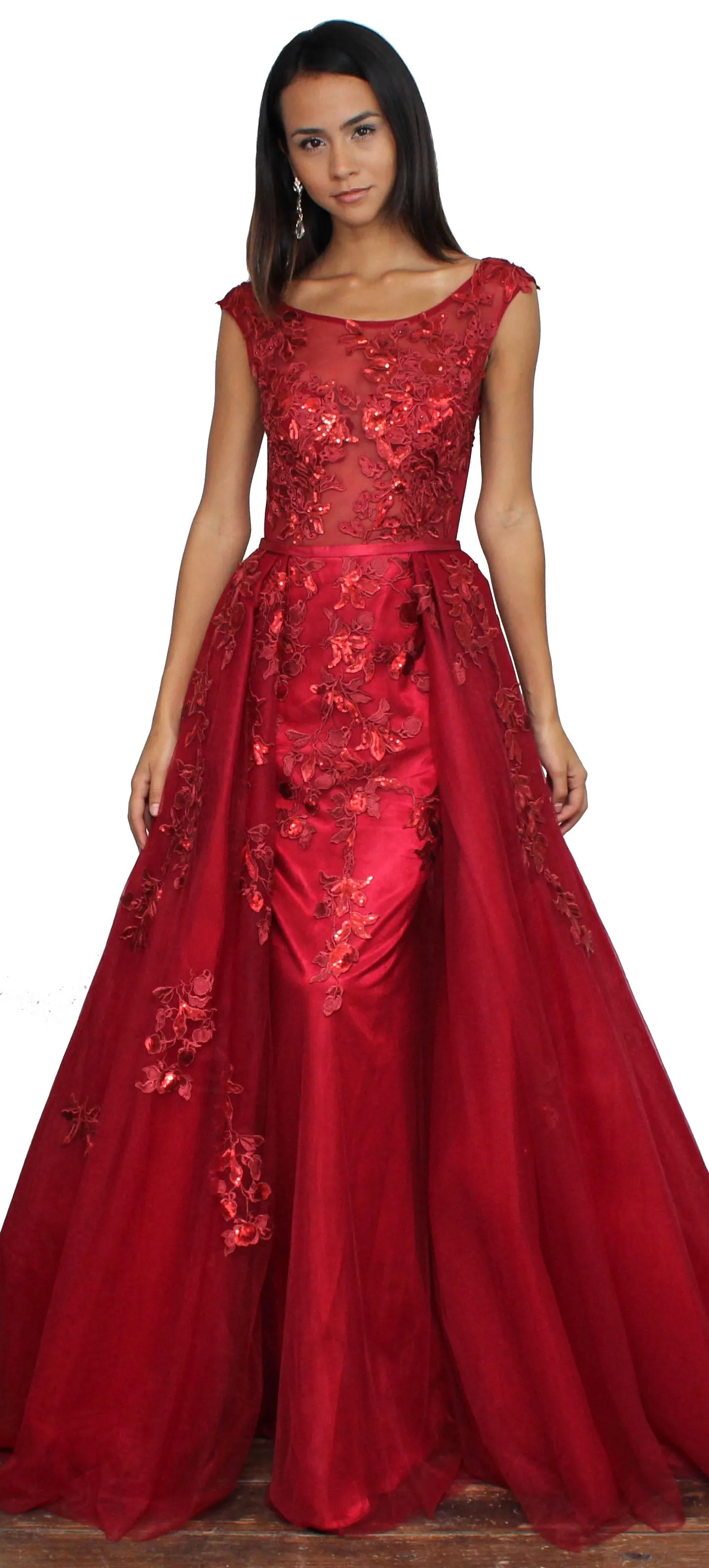 Divine Destiny Wine Formal Gown