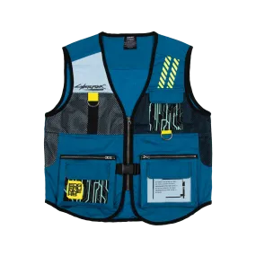 Edgerunner Blue Utility Vest