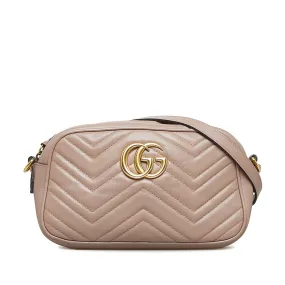 Gucci GG Marmont Small Crossybody Bag Pink