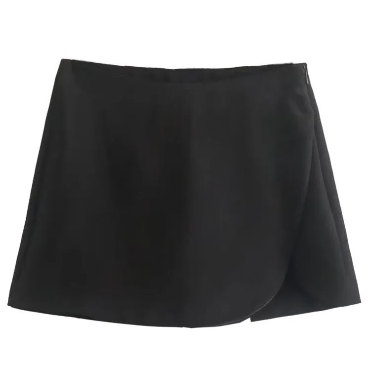 Heri Solid Colors Wrap Front Shorts - 5 Colors