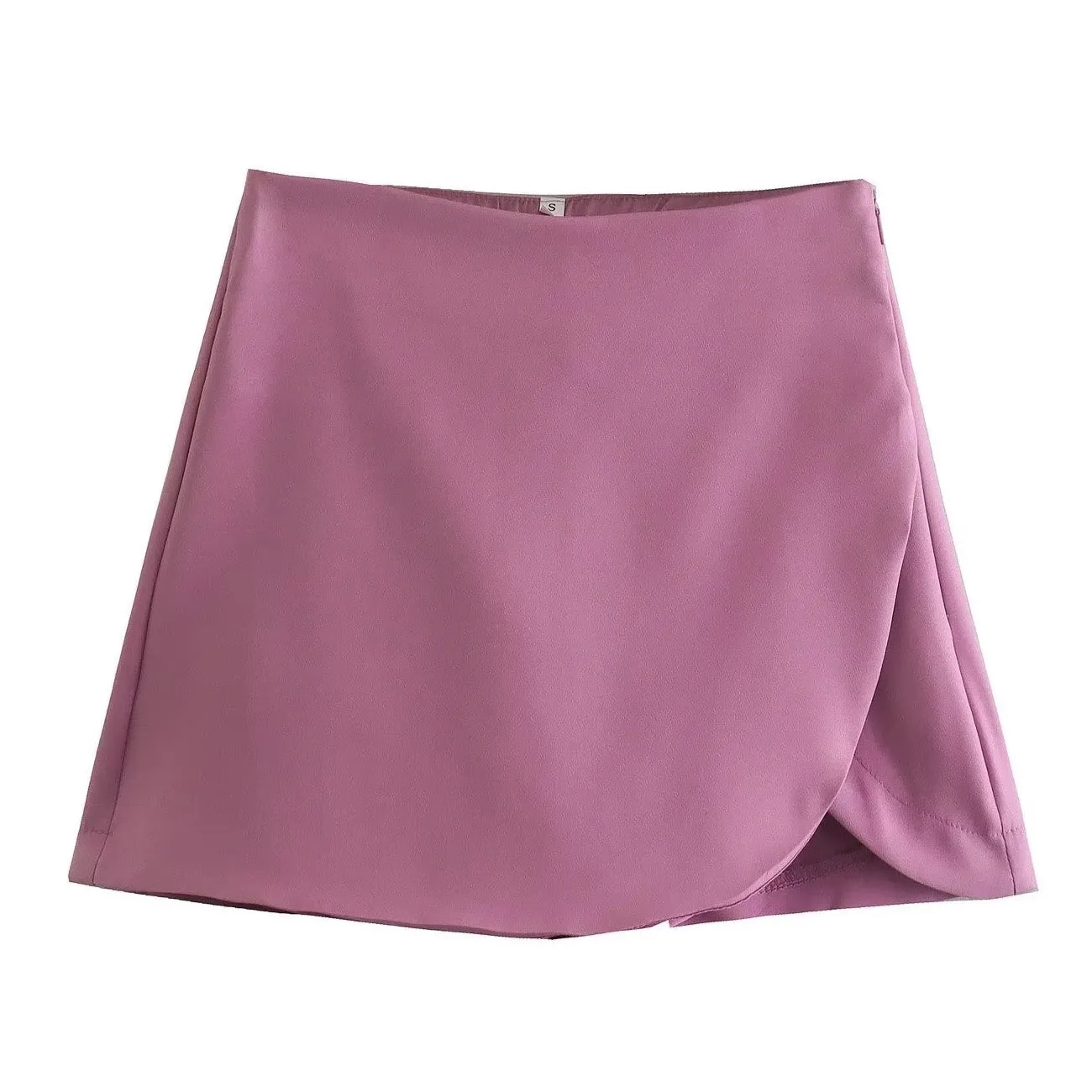 Heri Solid Colors Wrap Front Shorts - 5 Colors