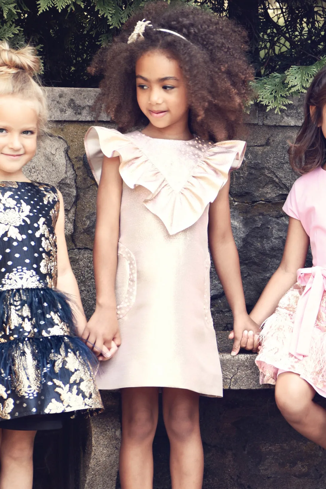 Imoga Sadie Girls Dress - Dusk (Size 12 left)