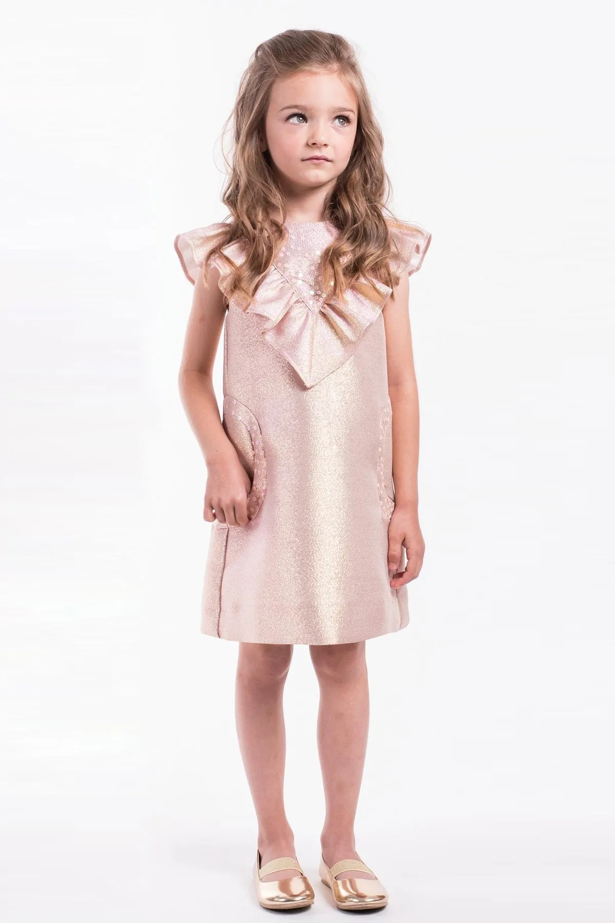 Imoga Sadie Girls Dress - Dusk (Size 12 left)