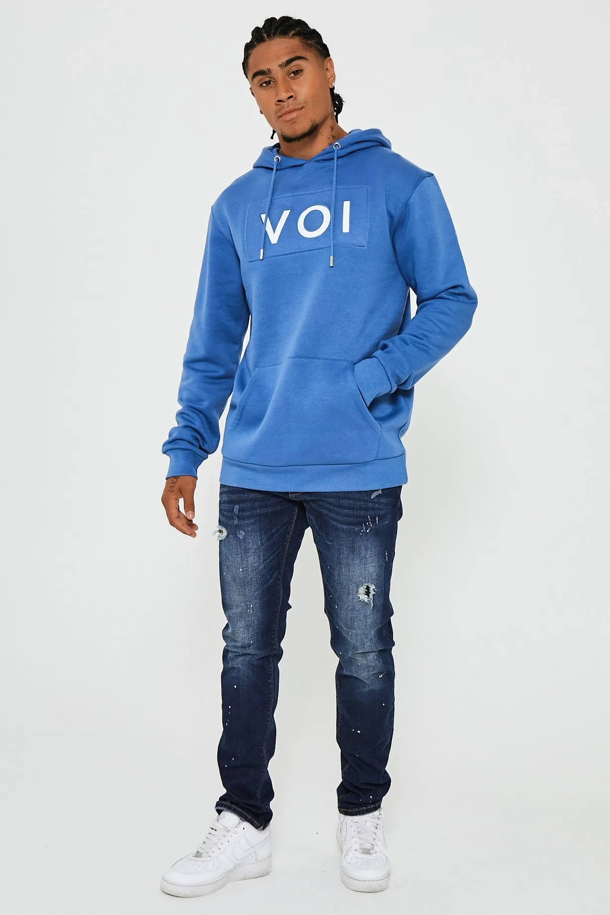 Ireton Fleece Hoodie - Blue