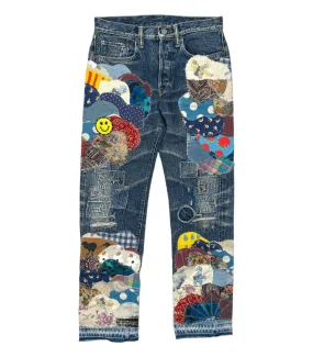 Kapital Multi Patchwork OG Jeans Indigo Pre-Owned