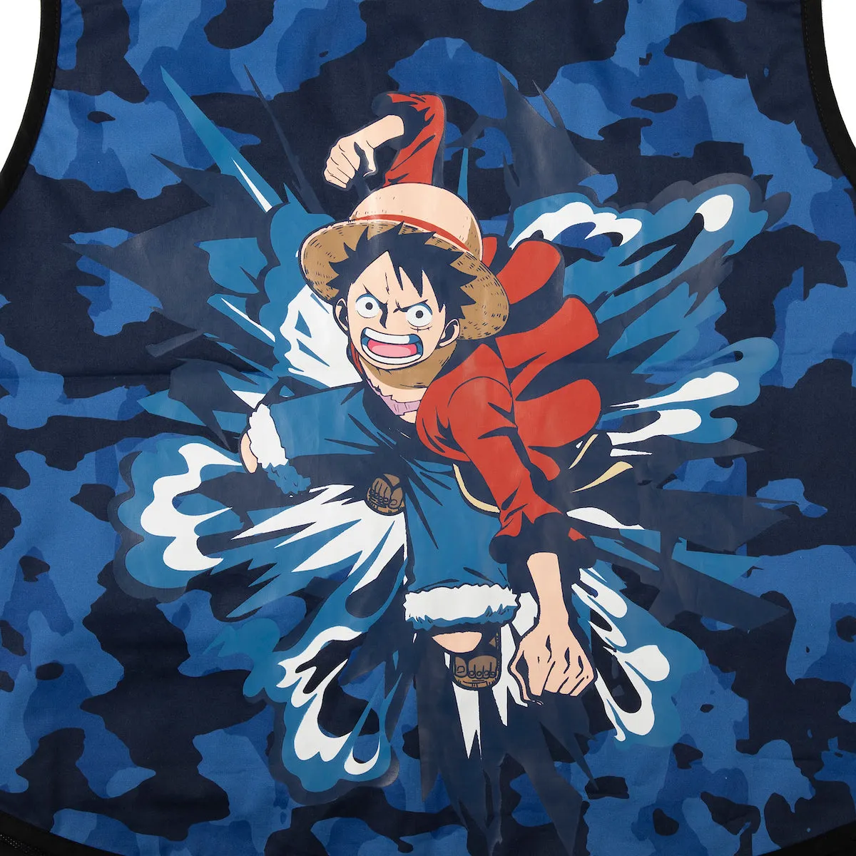 Luffy Blue Camo Utility Vest