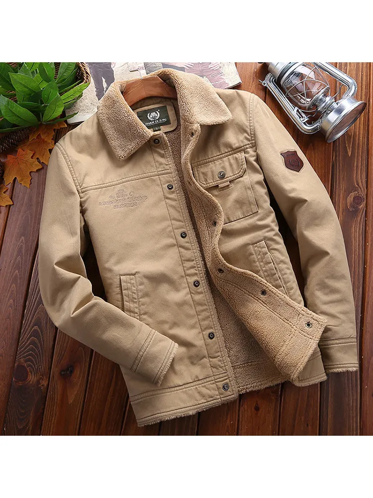 Men'S Cotton Jacket Men'S The Battlefield Military Cotton Clothing