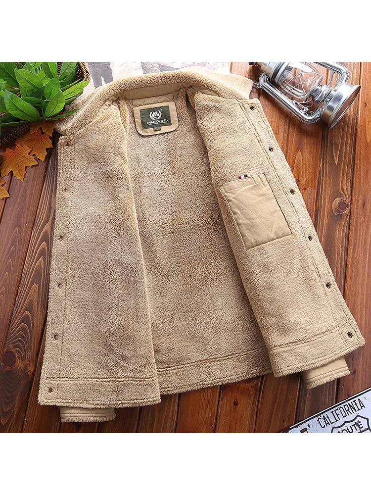 Men'S Cotton Jacket Men'S The Battlefield Military Cotton Clothing