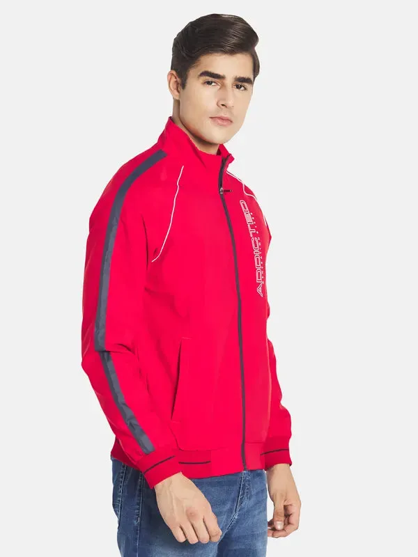 Mettle Men Red Crop Sporty Jacket