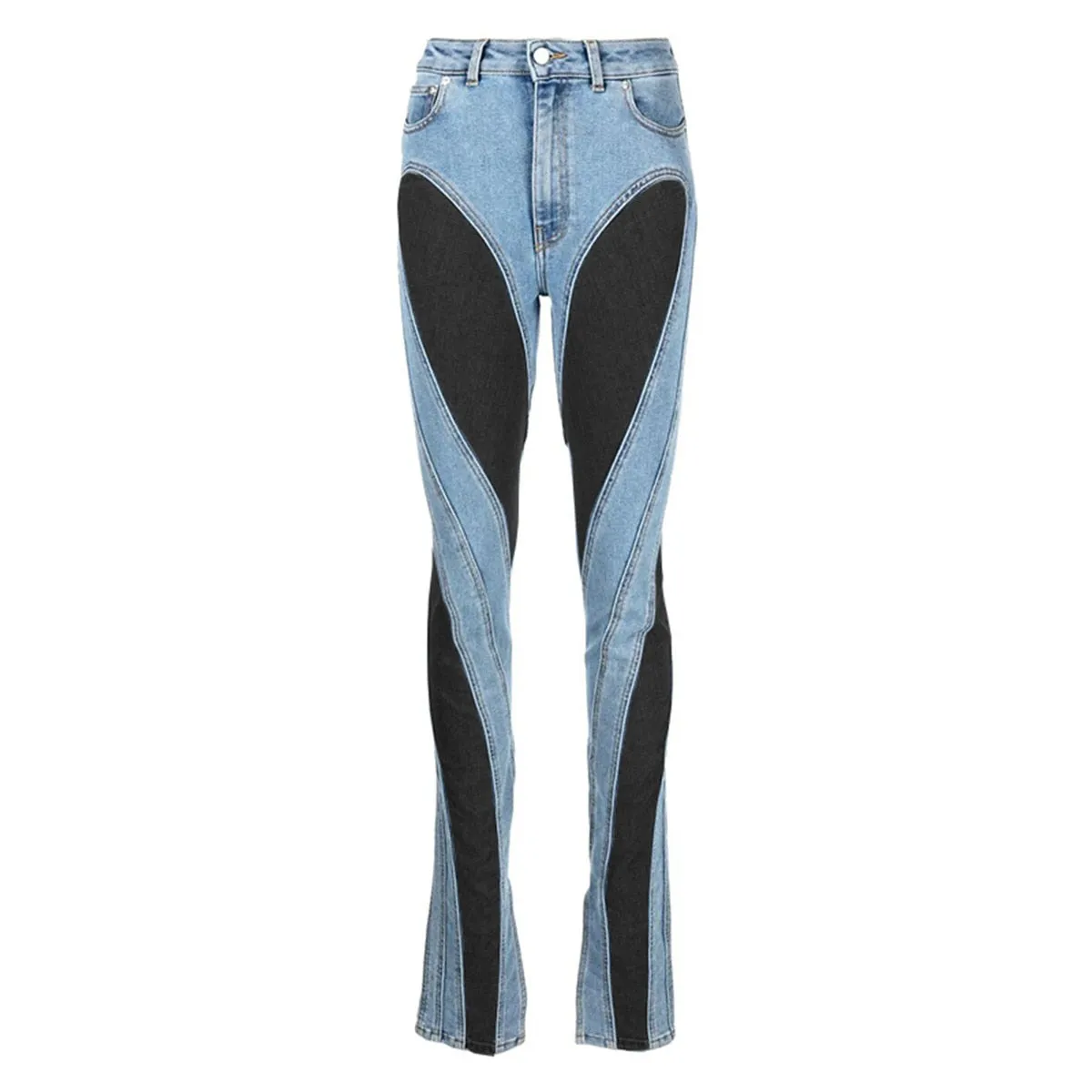 MIDORY HIGH Waist PANELED JEANS