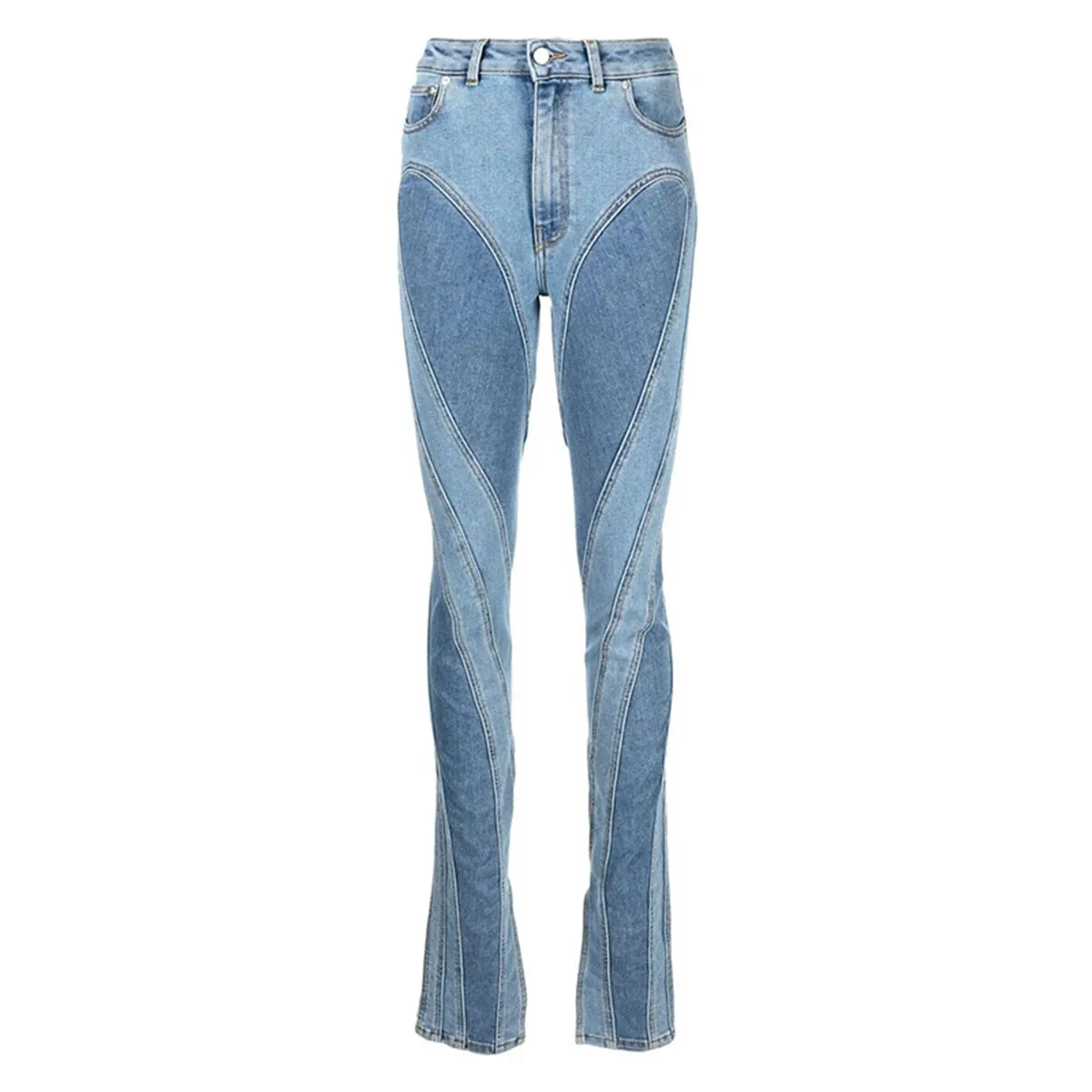 MIDORY HIGH Waist PANELED JEANS