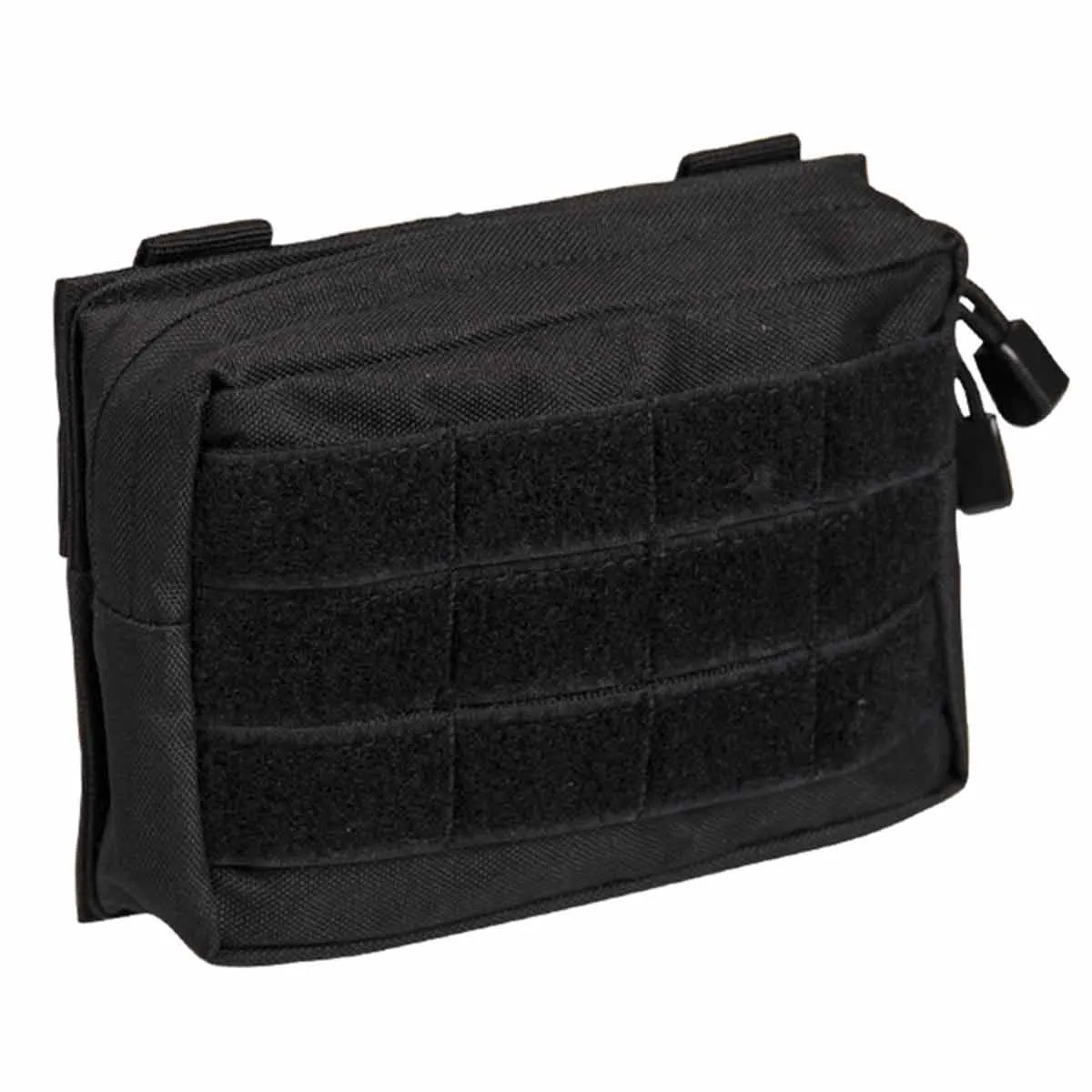 Mil-Tec Small Zipped MOLLE Belt Pouch Black