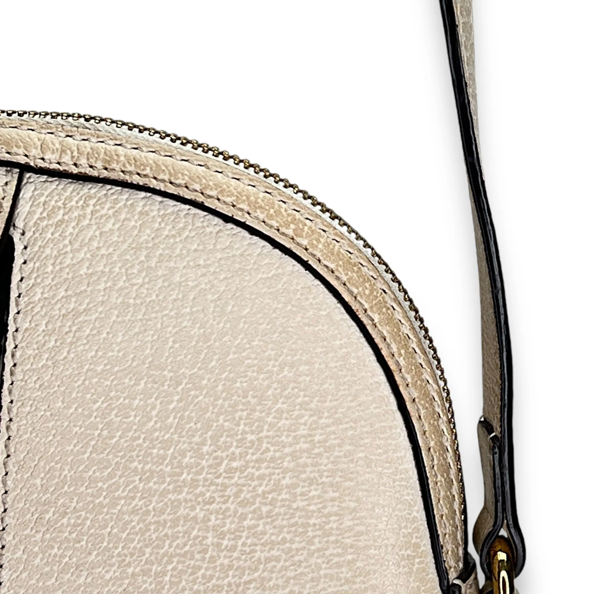 Ophidia Small Crossbody bag in Calfskin, Gold Hardware