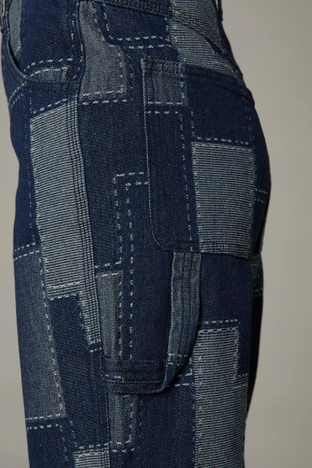 Patchwork Denim Jean