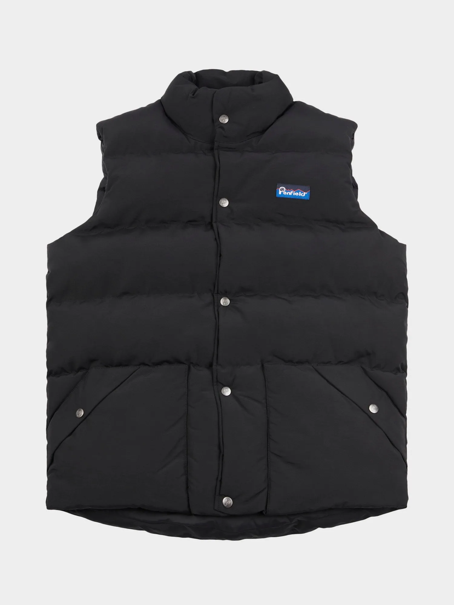 Penfield Mens Outback Vest Black