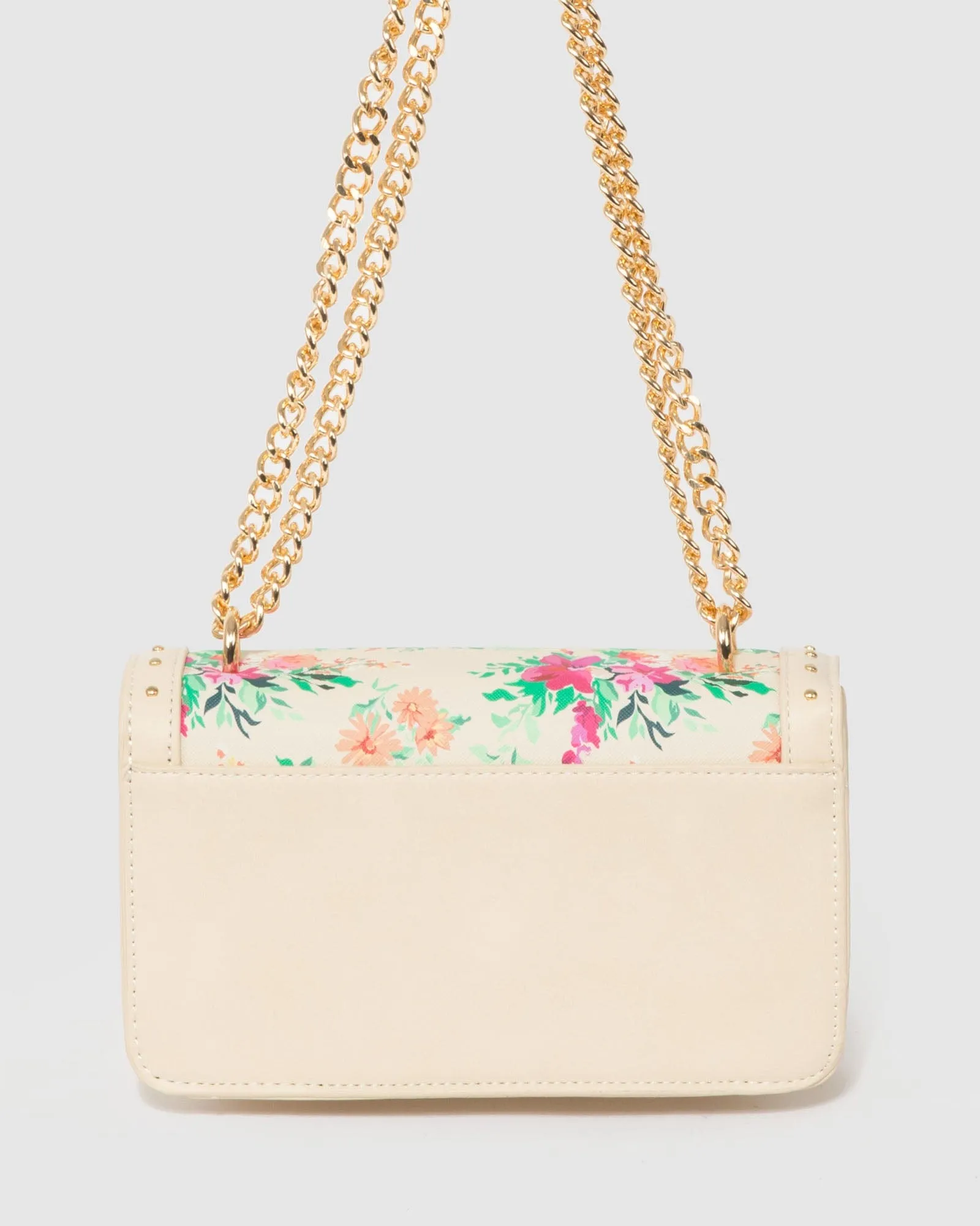 Print Ari Lock Crossbody Bag