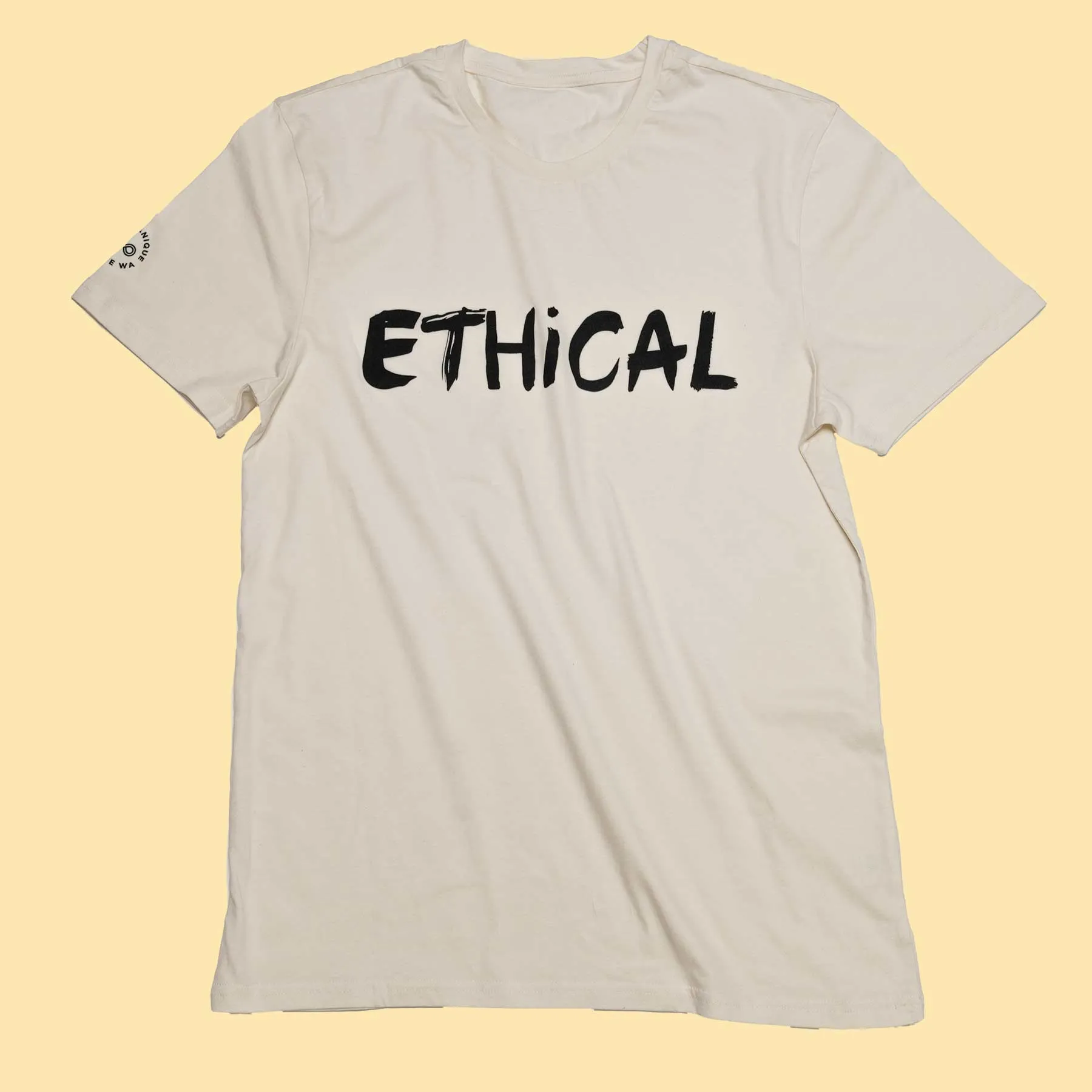 PUREVALLEY 100% Organic Prima Cotton T-Shirt - Eco-Printed: Ethical