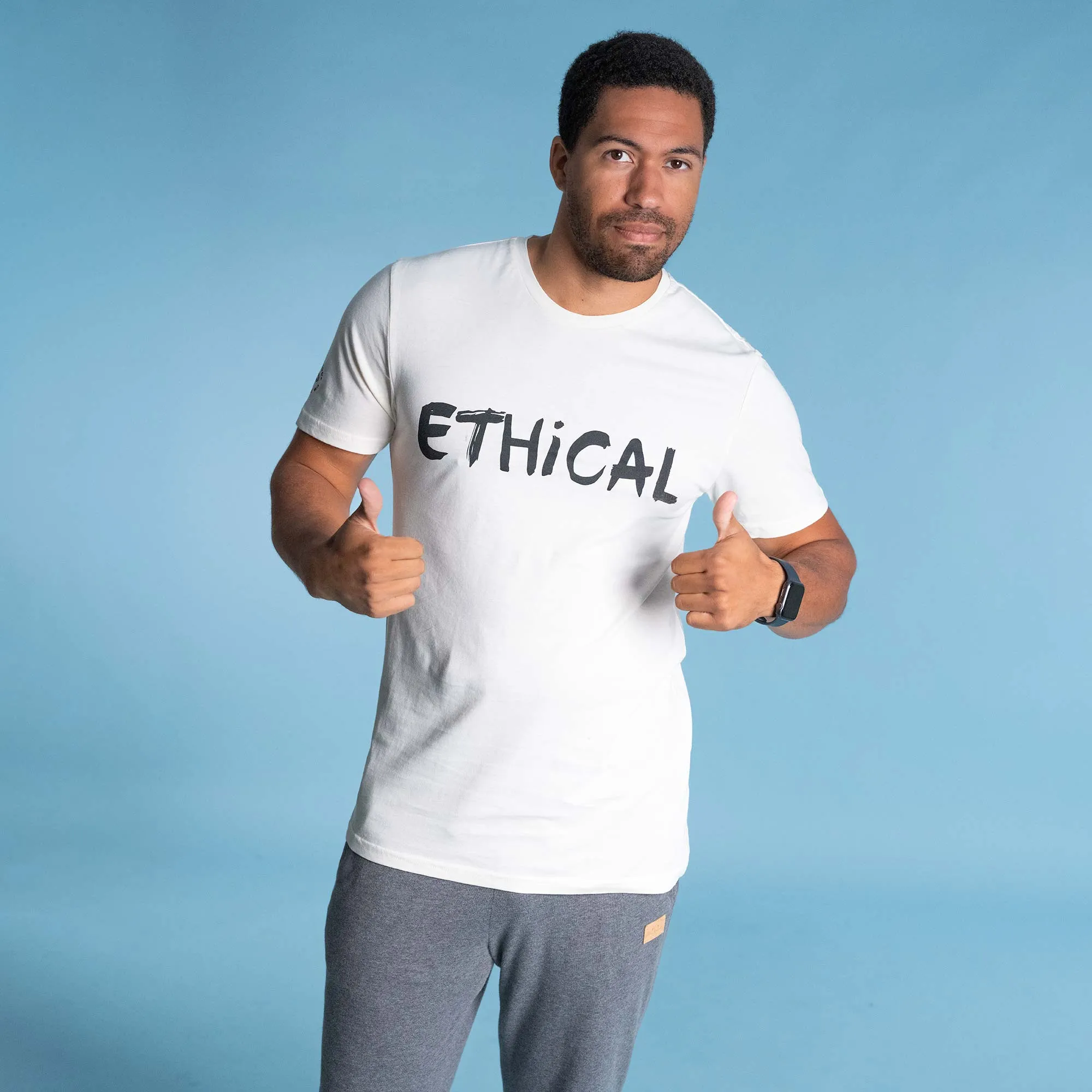 PUREVALLEY 100% Organic Prima Cotton T-Shirt - Eco-Printed: Ethical