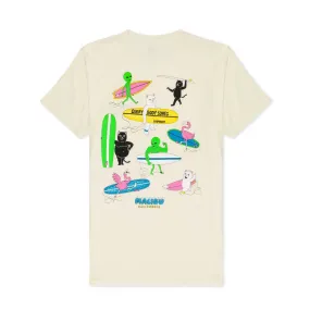 Rip N Dip Everybody Surfs Tee - Natural