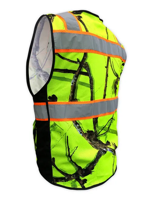 SafetyShirtz Backwoods© Camo Class 2 Safety Vest