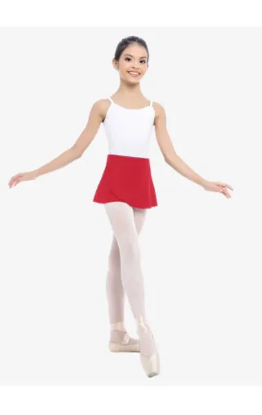 So Danca SL68 Lyonese Child Microfiber Wrap Ballet Skirt