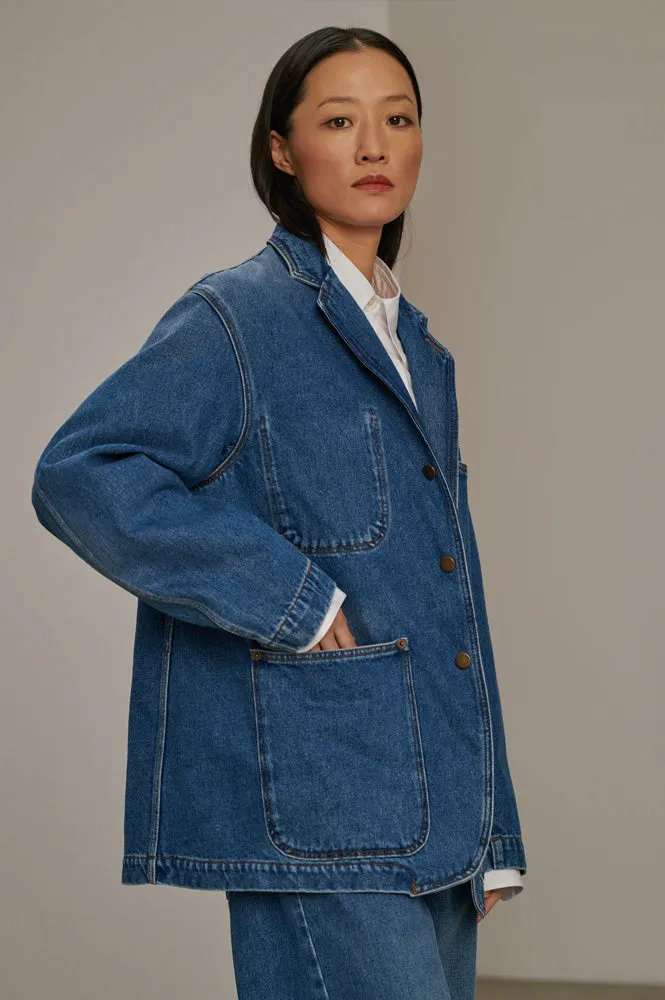 Soeur Charlize Bleu Jacket