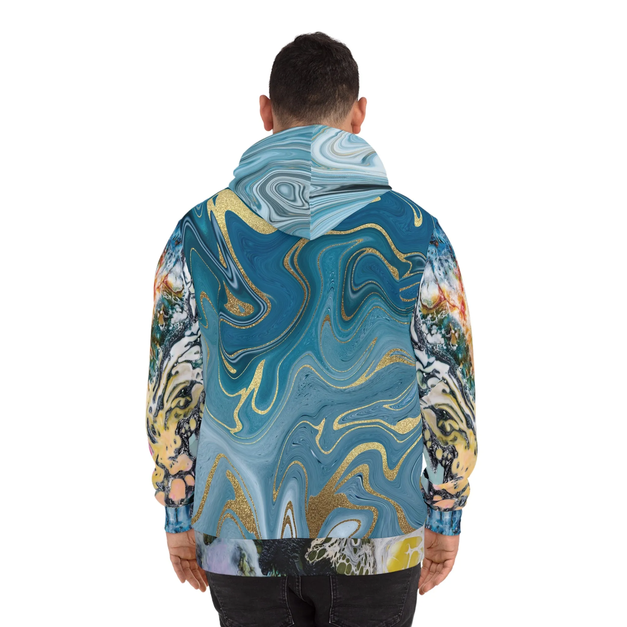 Tide Pool Fleece-Lined Unisex Hoodie