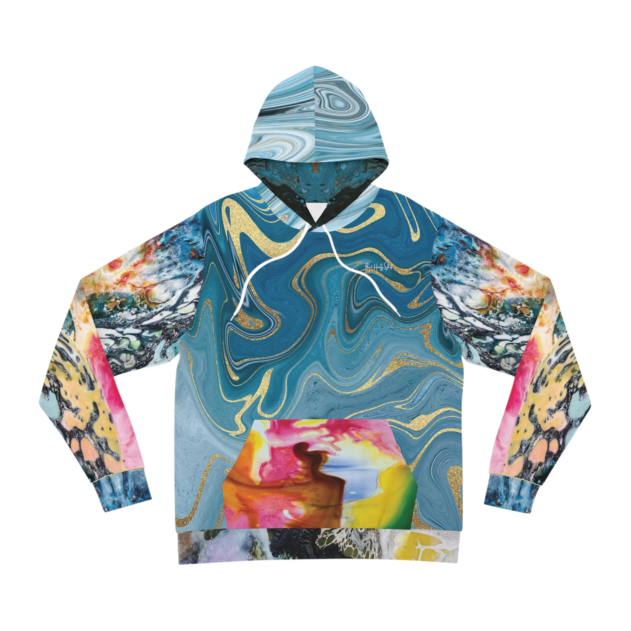 Tide Pool Fleece-Lined Unisex Hoodie