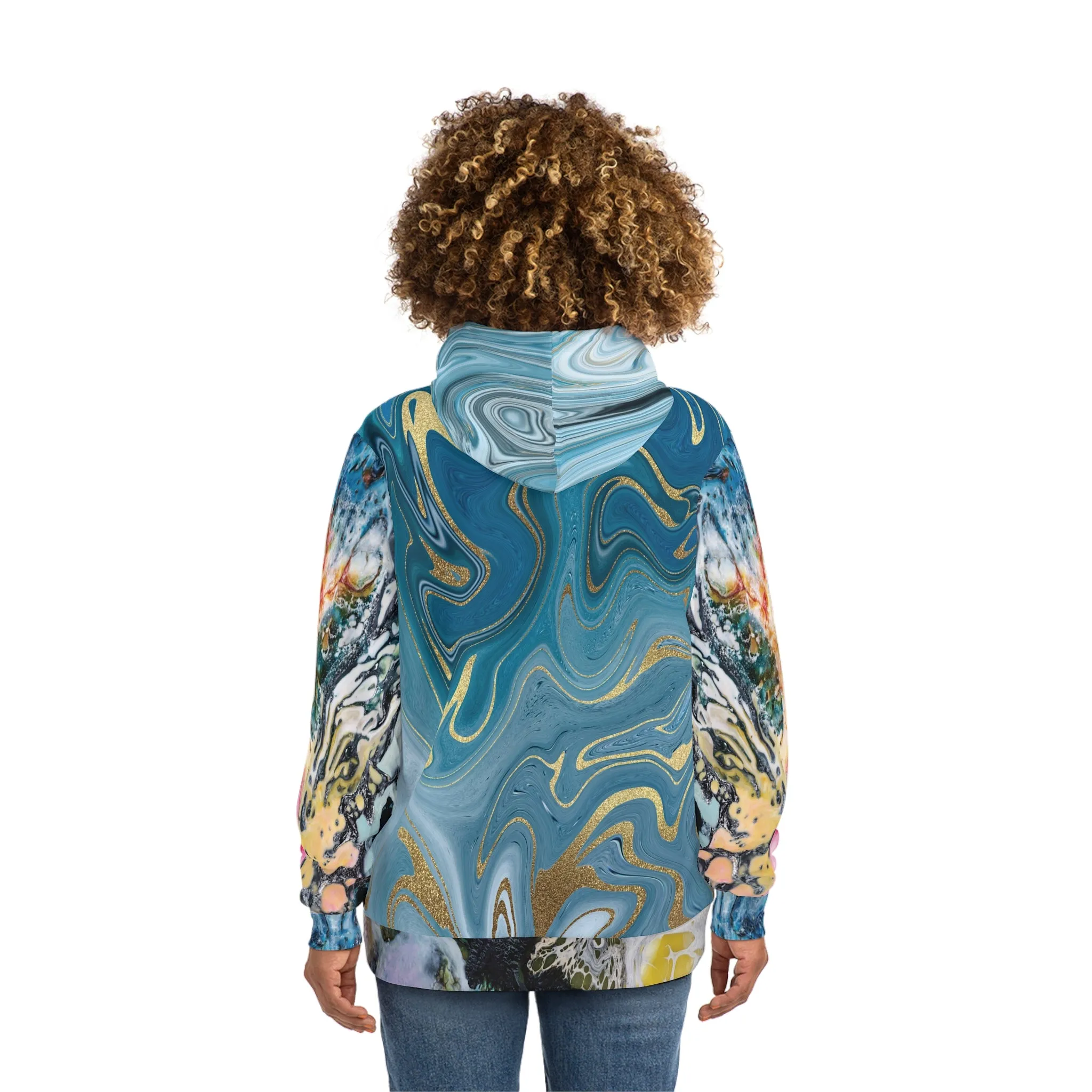 Tide Pool Fleece-Lined Unisex Hoodie