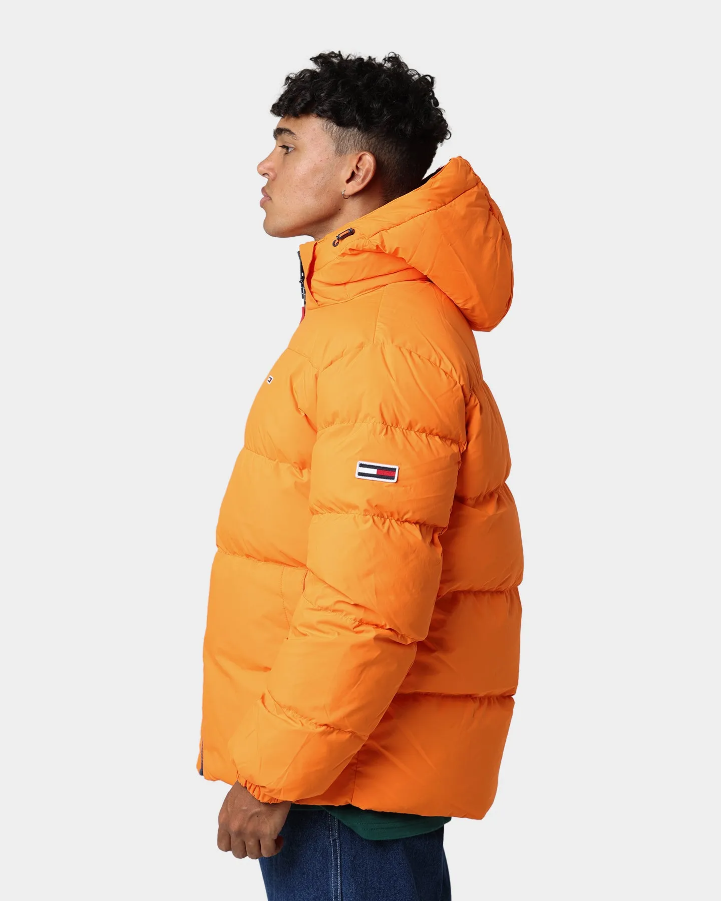 Tommy Jeans Essential Down Jacket Magnetic Orange