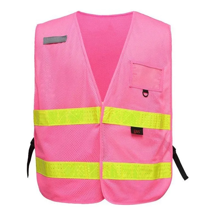 Worker Identification Vests in Various Colors (PK 5 Vests)