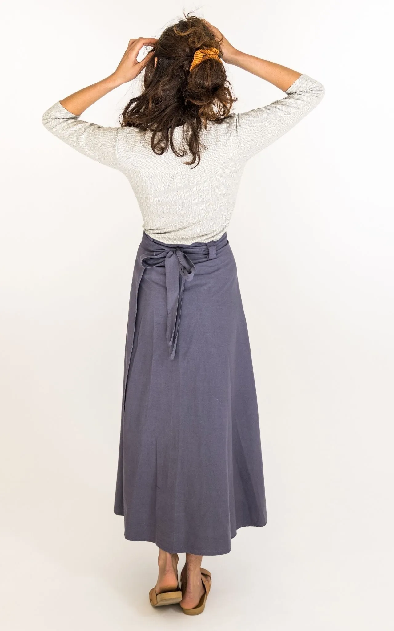 Wrap Skirt - Grey