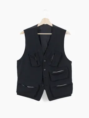 Yohji Yamamoto Y's For Men Multi-Pocket Utility Vest